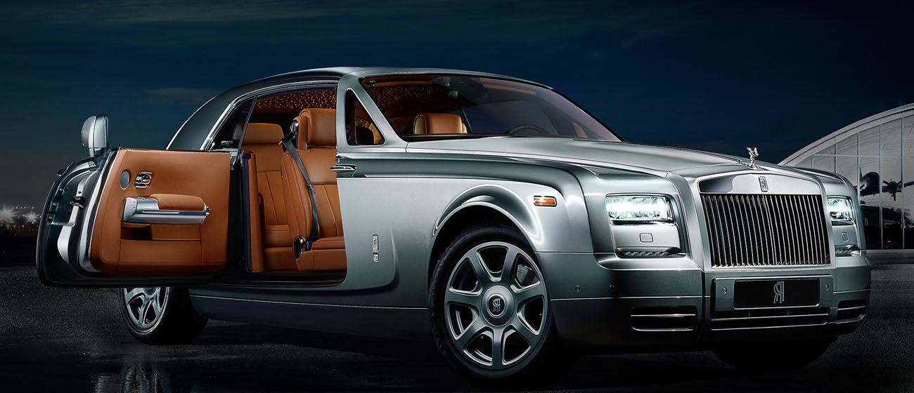 Κινητό στούντιο ηχογράφησης μια Rolls Royce Phantom