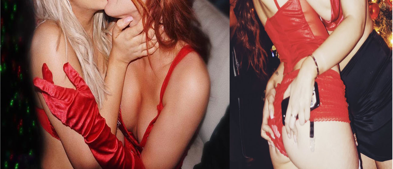 Πρωταγωνίστρια σε ξέφρενο λεσβιακό πάρτι διάσημη ηθοποιός