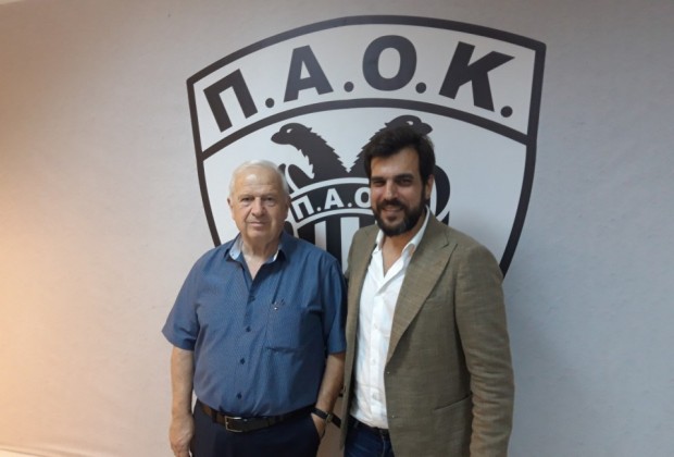 Στα γραφεία του Α.Σ. ΠΑΟΚ ο Κυριάκος Κυριάκος!