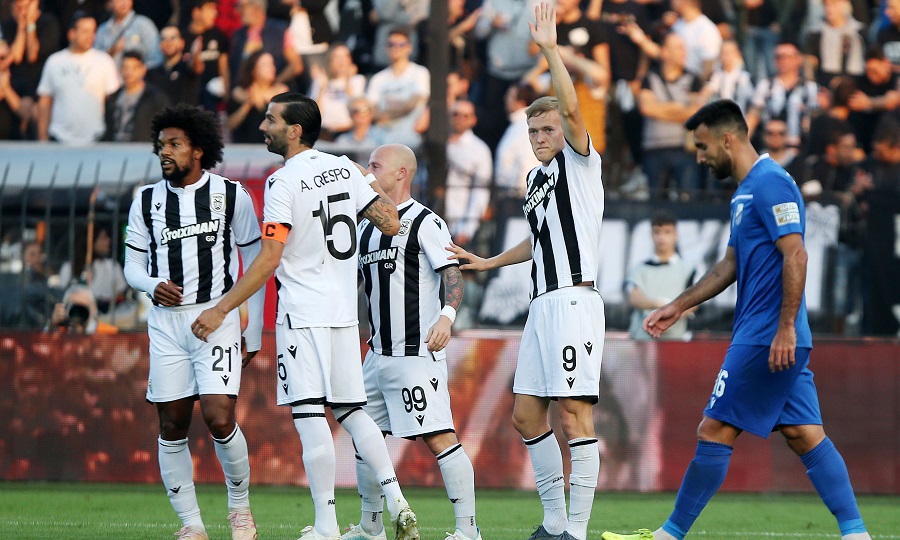 Ο ΠΑΟΚ πέτυχε τρία γκολ ταχύτερα από ποτέ στην ιστορία του